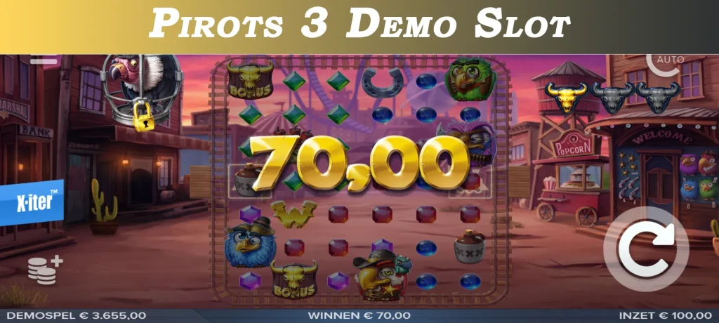 pirots 3 demo slot